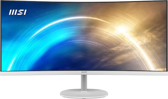 PRO MP341CQWDE Ultrawide VA Curved Gaming Monitor 34" QHD 3440x1440 με Χρόνο Απόκρισης 4ms GTG Λευκό