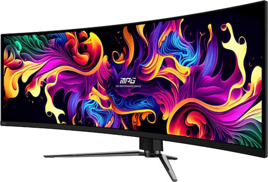 MSI MPG 491CQPX Ultrawide QD-OLED HDR Curved Gaming Monitor 49" 5120x1440 240Hz with Response Time 0.03ms GTG