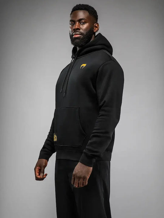 Sweatshirt with Hood Black, Silver, Gold