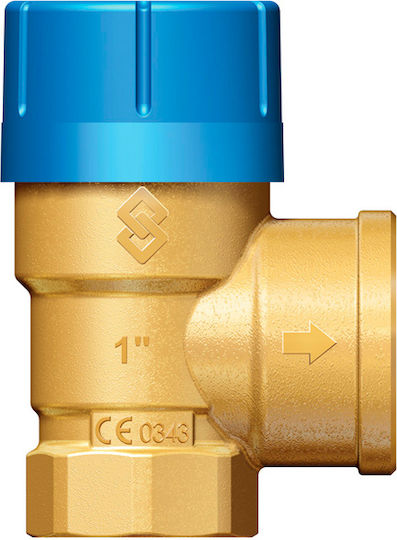 Предпазен Клапан Flamco Bsp 3/4" X Bsp 1" 6bar 27110