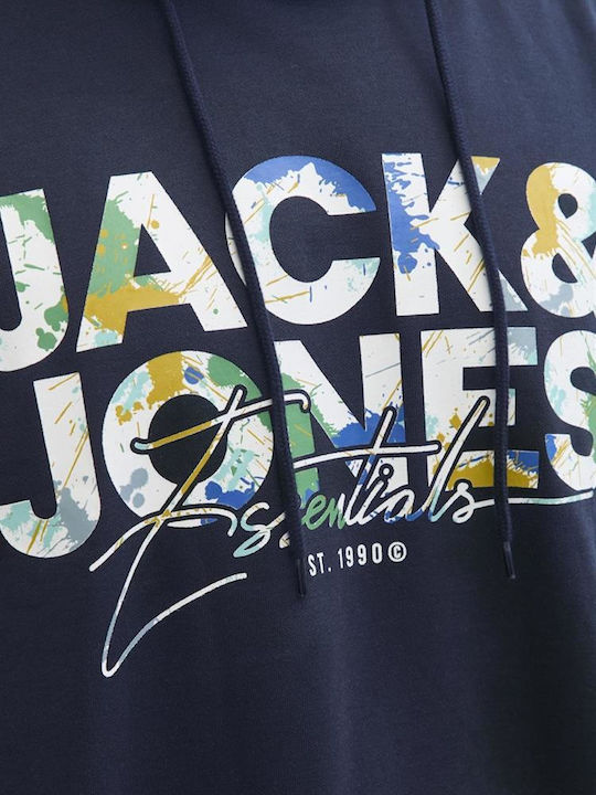 Sweat Sweatshirt mit Kapuze Blau