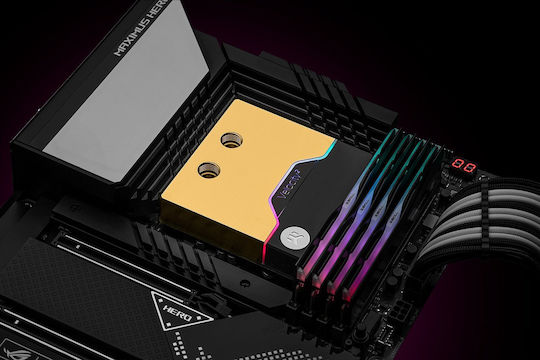 Ekwb EK-Quantum Velocity² D-RGB - 1700 Nickel CPU Water Block Χρυσό