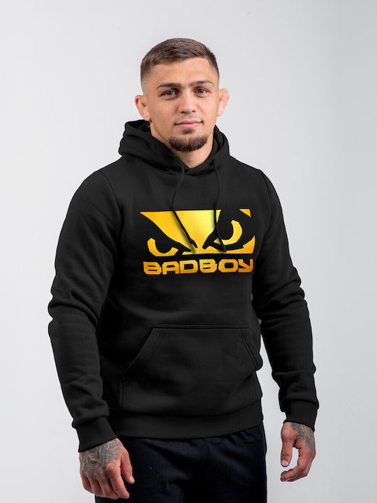 Φούτερ με Κουκούλα Black/gold