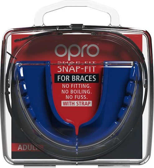 Μασέλα Σιδεράκια Opro Snap-fit Blue