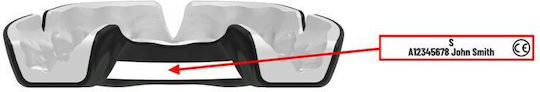 Mouth Guard Opro Instant Custom-Fit Single Colour V2 Red White