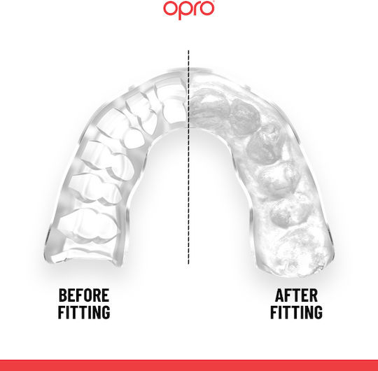 Opro Schutzmasen Instant Custom-fit Einzelne Farbe Transparent