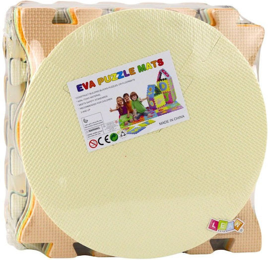 Lean Toys Interaktives Kinder-Bodenpuzzle mit Tieren 16 Teile
