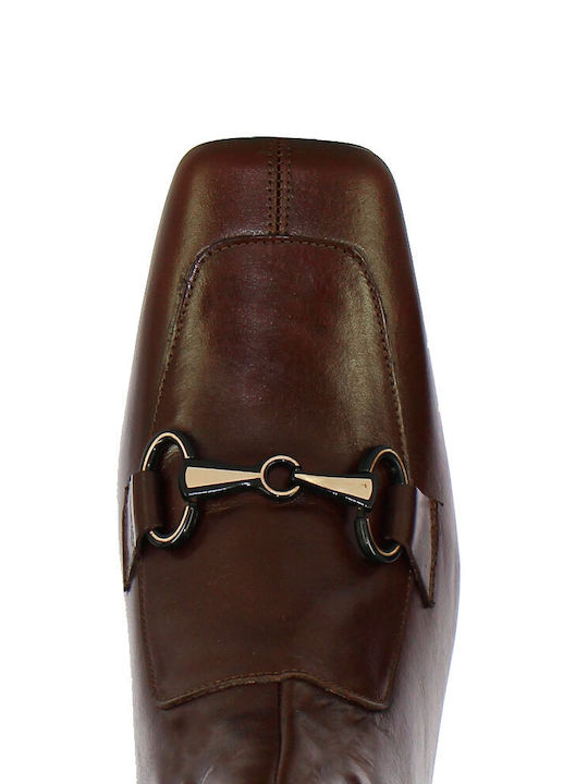 Stiefeletten Damen Braun
