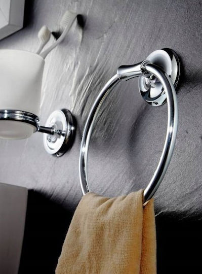 Optimal Strom Monaco Schiene Badezimmer Einzel Wandmontage Schrauben Silber