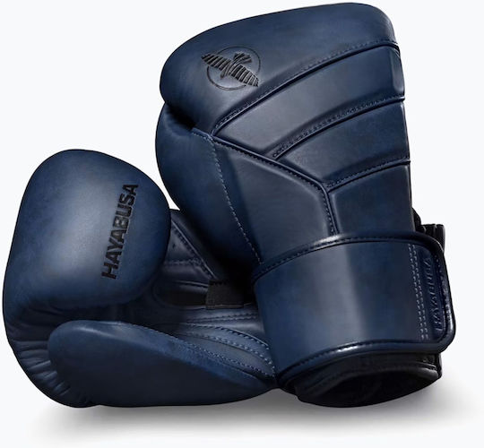 Hayabusa Γάντια Πυγμαχίας Δερμάτινα για Αγώνα Μπλε