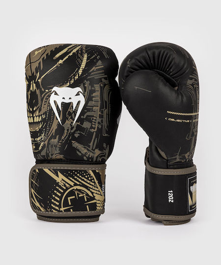 Venum Boxing Gloves for Match Black