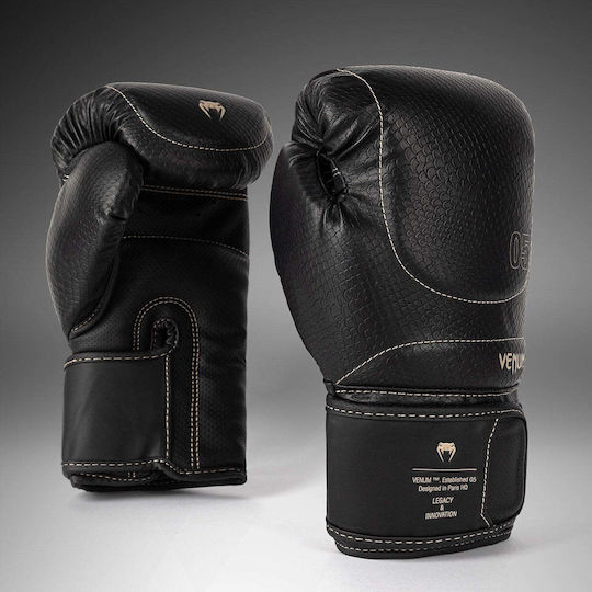Venum Impact Evo Boxing Gloves for Match Black