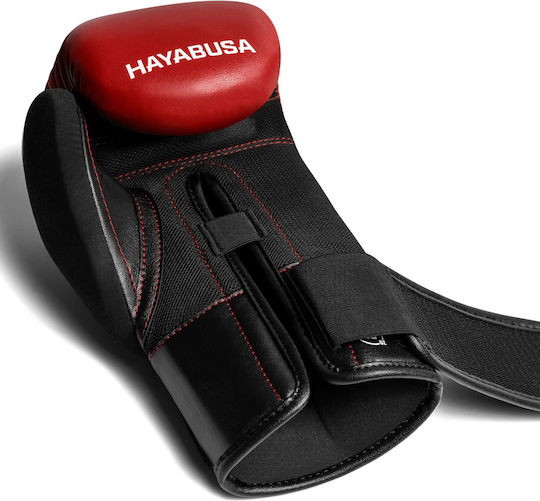 Hayabusa Боксови Ръкавици Кожени за Състезание Червени
