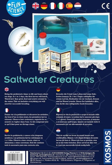 Toy Educational Set Saltwater Creatures