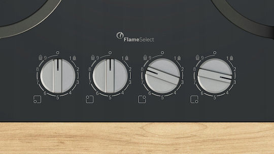 Bosch Serie 6 Natural Gas Cooktop Autonomous 59x52εκ.