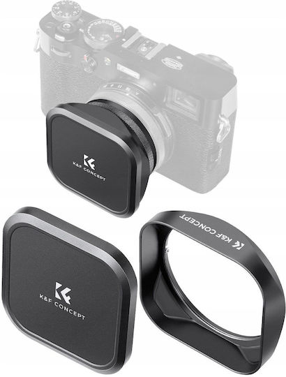 Set 3-în-1 Filtru UV Capac Nano-x Capac Acoperire K&F Fujifilm X100 X100s X100v Sku 2335