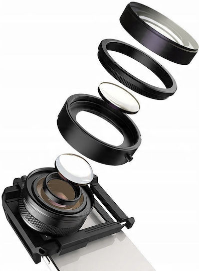 Phone Lens Zoom Lens 10–20x Macro Led Ring Light Macro Apexel Apl-zm100fl26