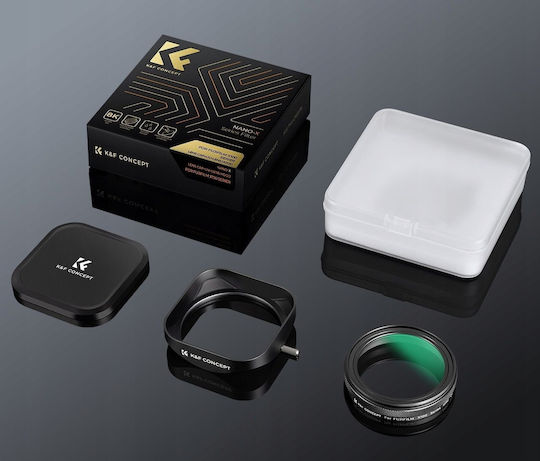 Set 3-în-1 Filtru UV Capac Nano-x Capac Acoperire K&F Fujifilm X100 X100s X100v Sku 2335