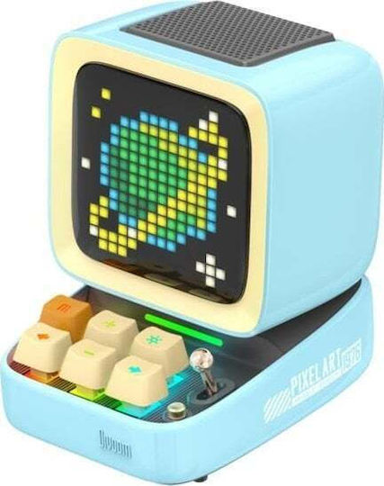 Divoom Ditoo Pro Bluetooth Speaker 15W with Radio and Battery Life up to 8 hours Blue