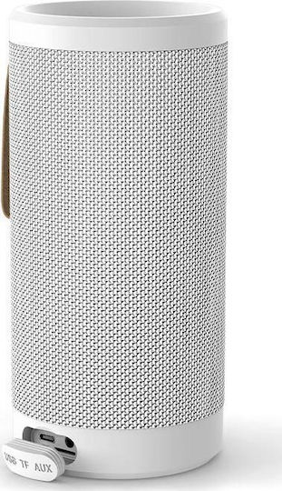 Savio BS-032 Ηχείο Bluetooth 10W με Διάρκεια Μπαταρίας έως 8.5 ώρες Λευκό