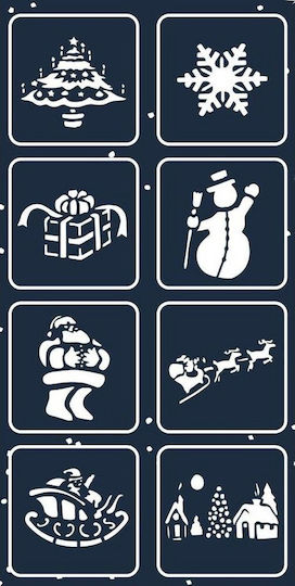 Christmas Decoration Koopman Artificial Snow Spray Decorative Window Christmas Tree Paper Wood 150ml 8 Patterns