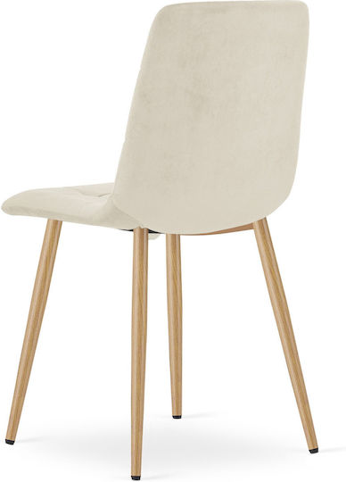 Stühle Küche Beige 3Stück