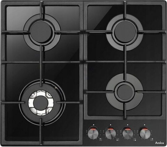 Amica Gas Cooktop With Frame Autonomous 59x52εκ.