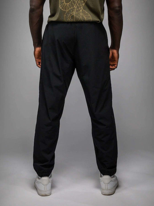 Pantaloni de trening cu Elastic Negru