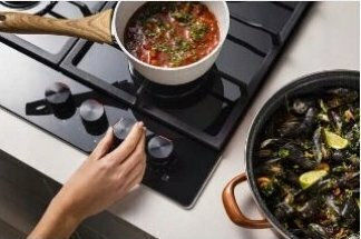 Amica Gas Cooktop With Frame Autonomous 59x52εκ.