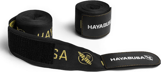 Μπαντάζ Hayabusa 180” Deluxe Hand Wraps Black Gold