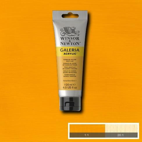Winsor & Newton Galeria 120 Ml Gelbe Tube