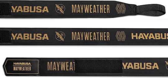 Bandage Hayabusa Mayweather 180” Deluxe Hand Wraps Black Gold