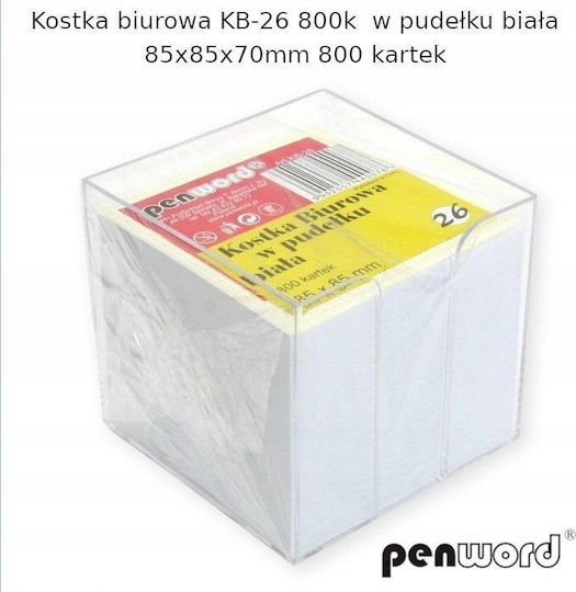 Κύβος Γραφείου Polsirhurt 730 Φύλλα Κουτί 85x85x70mm Παστέλ Χρώματα Kb-27