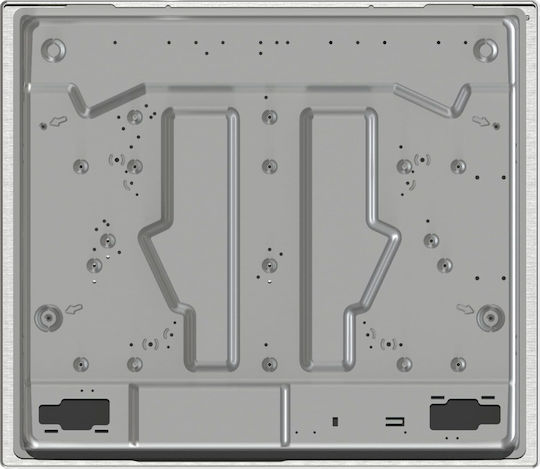 Gorenje Gaskochfeld Autonom 60x52εκ. Silber