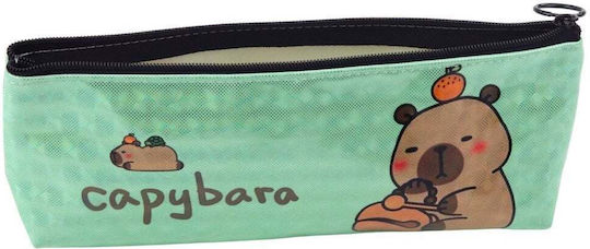 Lean Toys Pencil Case Green
