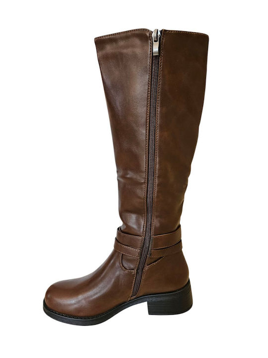Damenstiefel Braun