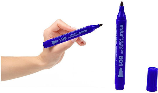 Lean Toys Marker Permanent albastru