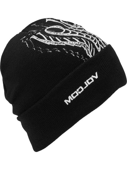 Beanie Ανδρικός Σκούφος Πλεκτός σε Μαύρο χρώμα