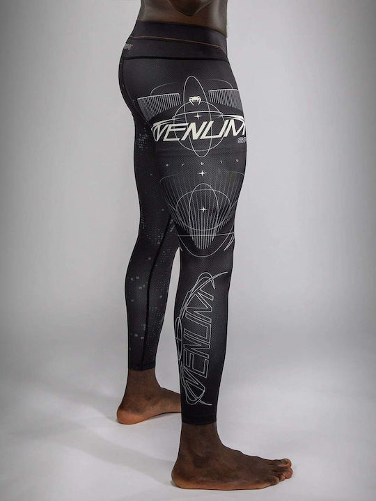 Venum Spats Long Men Martial Arts Leggings Black