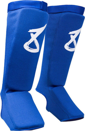 8 Weapons Shin Guards Adults Blue