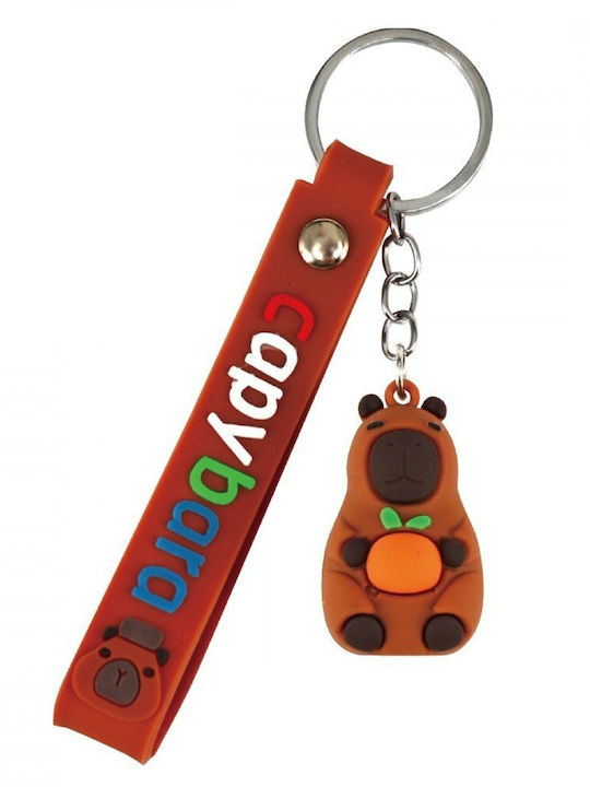 Capybara Keychains Mix Display 12 Pieces