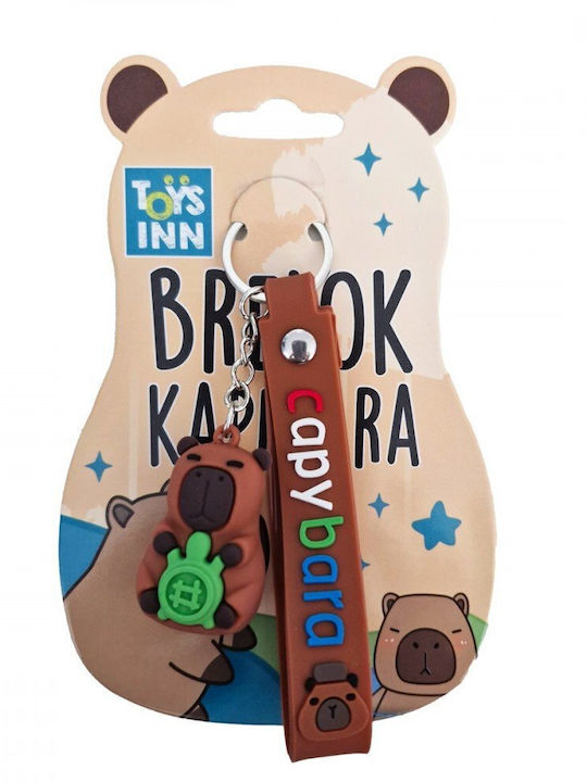 Capybara Keychains Mix Display 12 Pieces