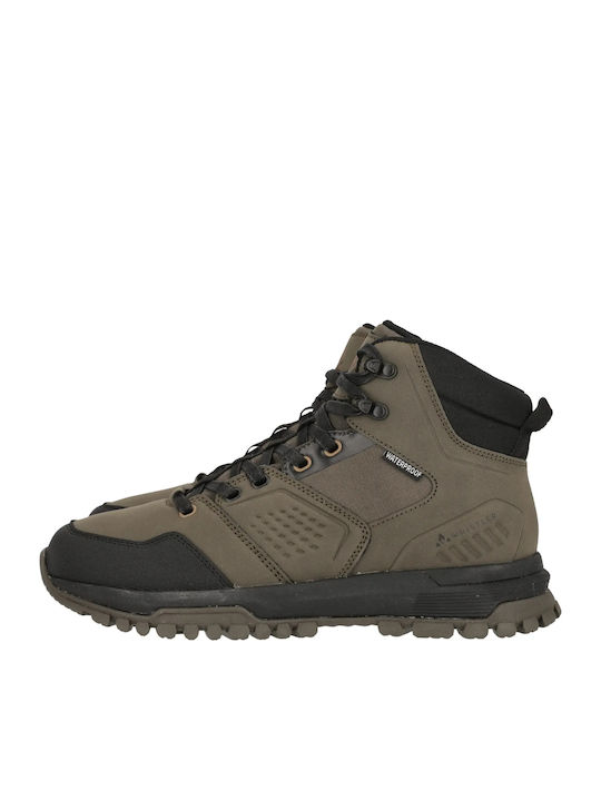 Green Men's Boots Waterproof