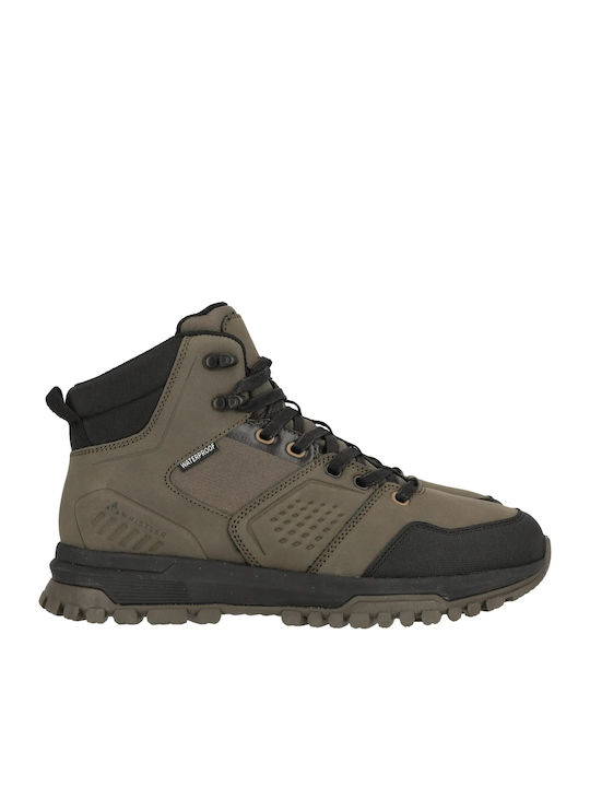 Green Men's Boots Waterproof