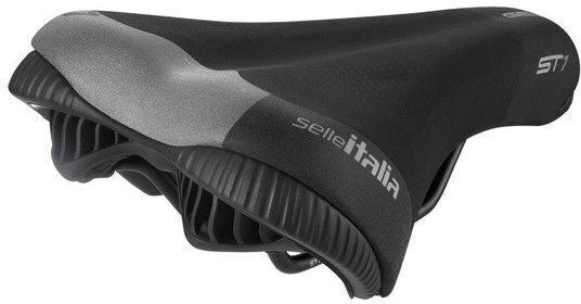 Selle Italia Sportouring St 1 L Schwarz Fahrradsattel
