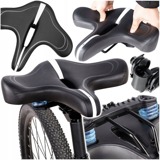 Schwarz Fahrradsattel Stadt