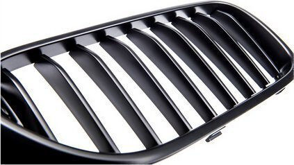 Mtuning Μονή Μάσκα Γρίλιας Ματ Μαύρη Bmw 5 G30 F90 G31 Προ Facelift 2017-2020