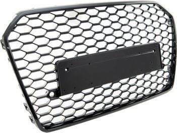 MTuning Sportmaske Glänzendes Schwarz Audi A6 C7 Facelift 2015-2018