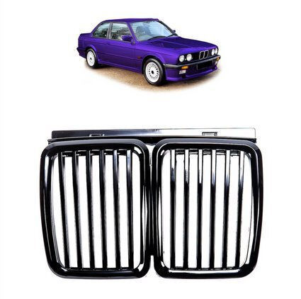 Mask BMW 3 E30 Individual Grille Glossy Black