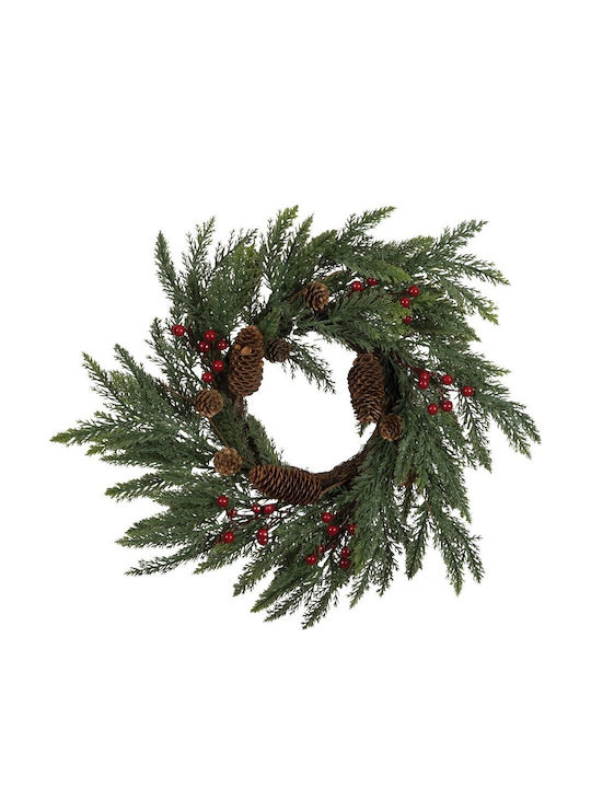 Lianos Crăciun Decorativ Coroană de flori cu Diametru 45cm.